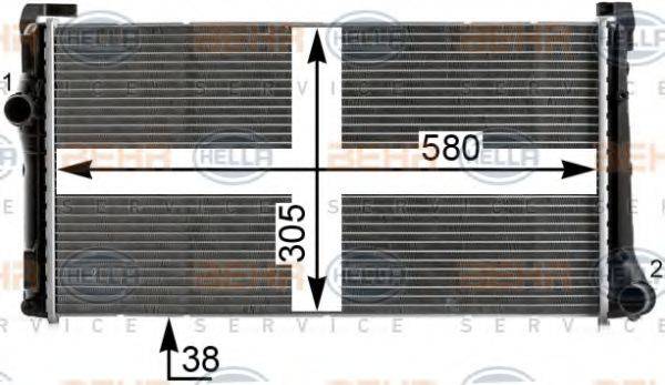 BEHR HELLA SERVICE 8MK 376 900-111