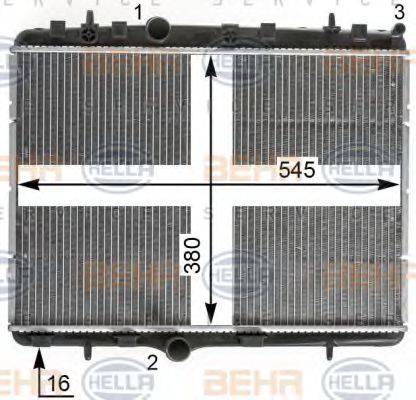 BEHR HELLA SERVICE 8MK 376 900-311