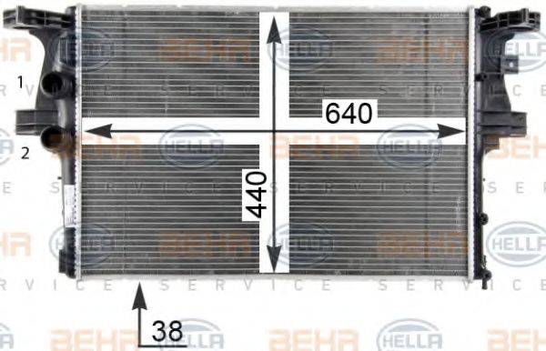 BEHR HELLA SERVICE 8MK 376 903-601