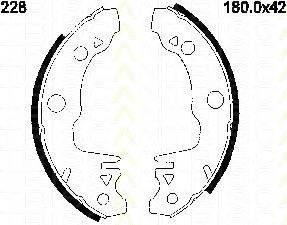 LEMFORDER 17831 Комплект гальмівних колодок