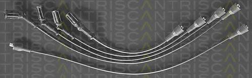 TRISCAN ZEF779 Комплект дротів запалювання