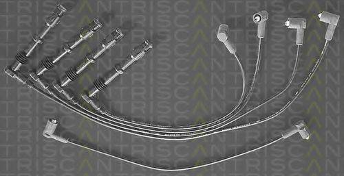 TRISCAN ZEF567 Комплект дротів запалювання