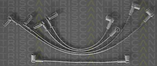 TRISCAN ZEF1012 Комплект дротів запалювання