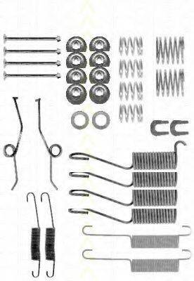 OEMPARTS 0449526021 Комплектуючі, гальмівна колодка