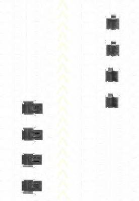 OEMPARTS MB534713 Комплектуючі, колодки дискового гальма