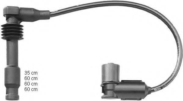 OPEL 12 82 154 Комплект дротів запалювання