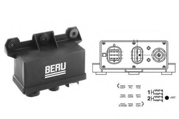 LUCAS ELECTRICAL HDC 124 Блок керування, час розжарювання