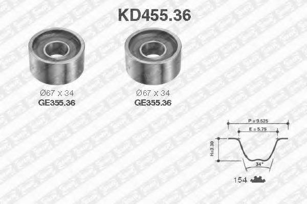 SNR KD455.36