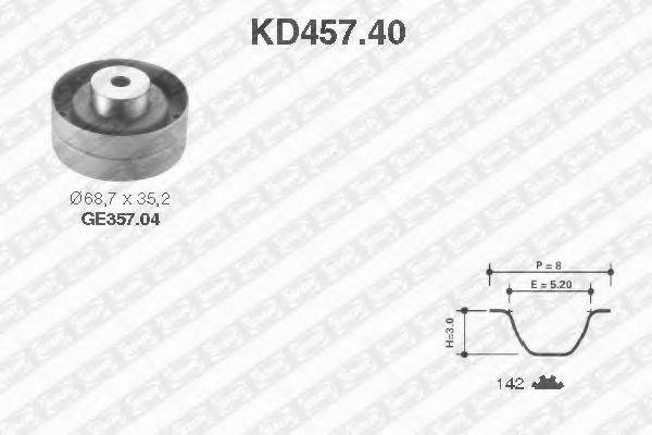 SNR KD457.40