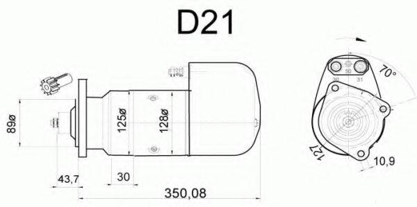 EFEL 22731 Стартер
