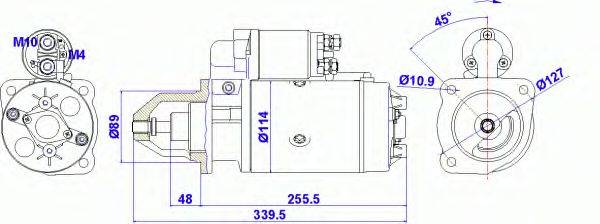 EFEL 37540 Стартер