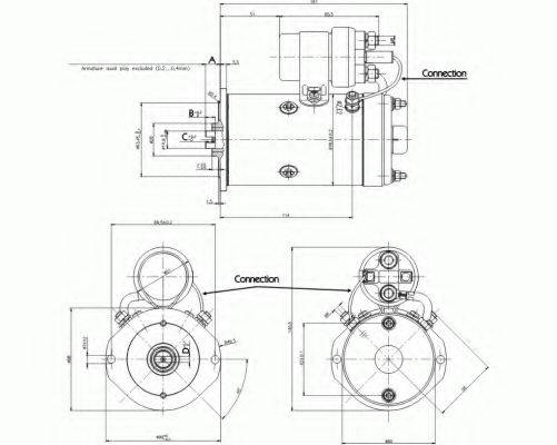 EFEL 36588 Стартер