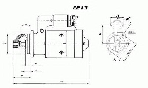 EFEL 100104 Стартер