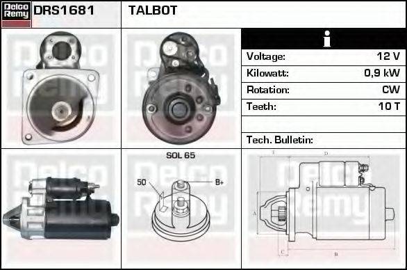 VALEO 6176 Стартер