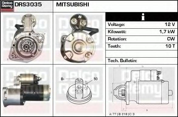 BOSCH BX1416 Стартер