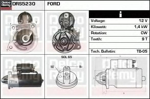 FORD ESA218 Стартер