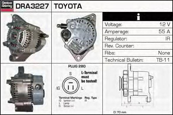 DELCO REMY DRA3227