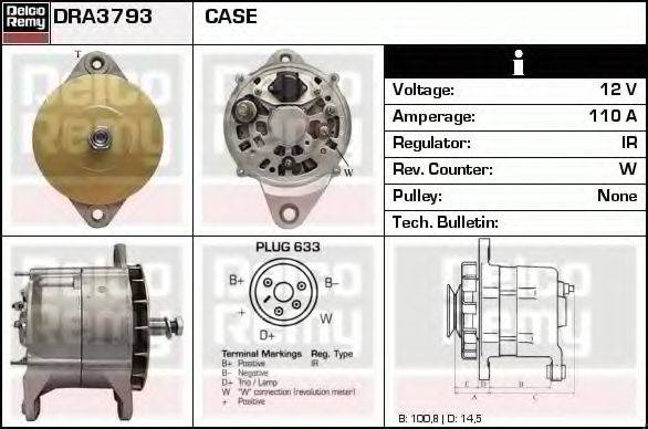 DELCO REMY DRA3793