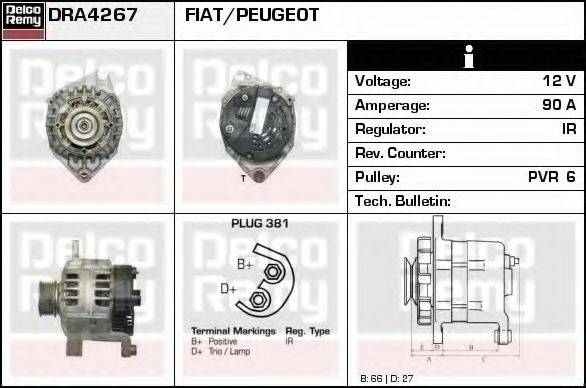 DELCO REMY DRA4267