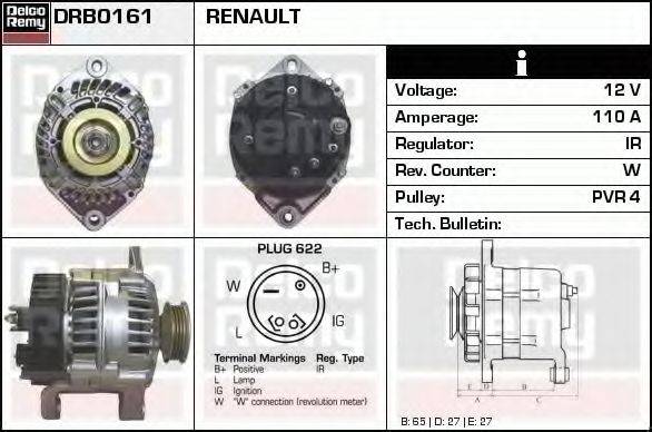 DELCO REMY DRB0161