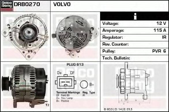 DELCO REMY DRB0270