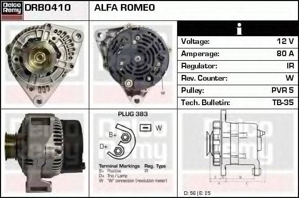 DELCO REMY DRB0410