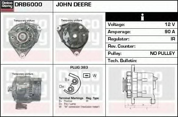 DELCO REMY DRB6000