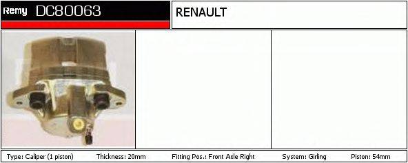 DELCO REMY DC80063