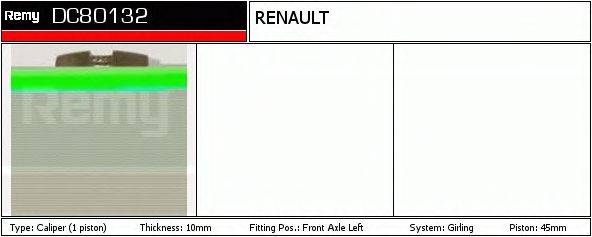 DELCO REMY DC80132