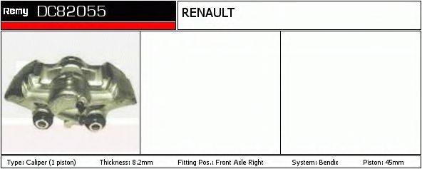 DELCO REMY DC82055