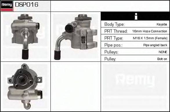 ERA SP8016 Гідравлічний насос, кермо