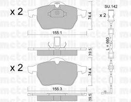 METELLI 22-0118-3K