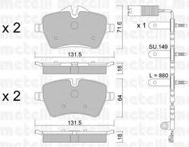 METELLI 22-0768-0K