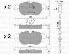 METELLI 22-0540-2K