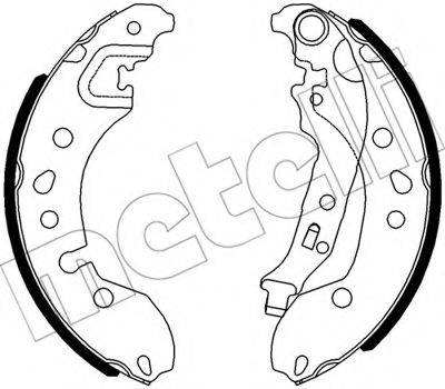 BOSCH 0986487921 Комплект гальмівних колодок