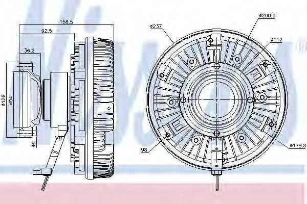NISSENS 86075