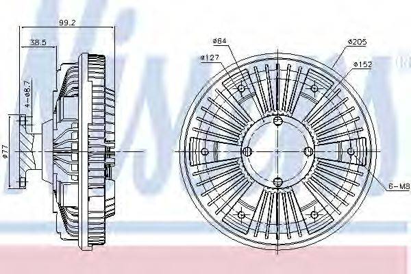 NISSENS 86084