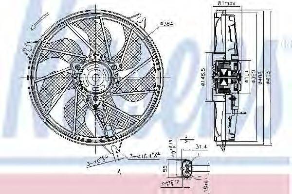 NISSENS 85662