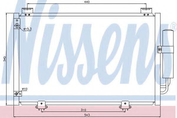 AVA QUALITY COOLING DF4019 Конденсатор, кондиціонер