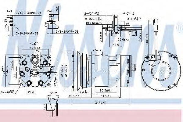 HC-PARTS 240396 Компресор, кондиціонер