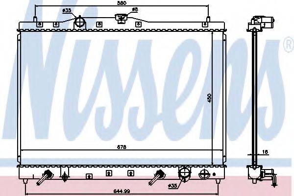 NISSENS 68116