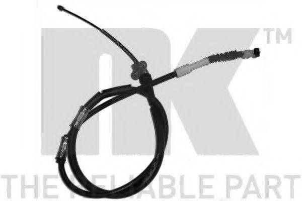 PEX 4.0803 Трос, стоянкова гальмівна система