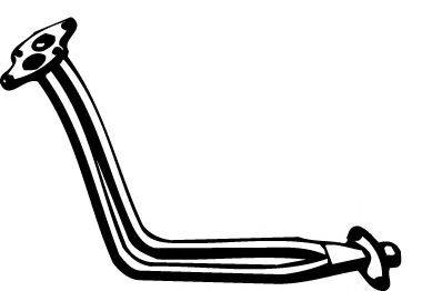 ANSA SK 0501 Труба вихлопного газу