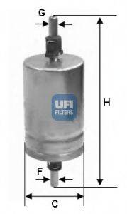 WIX FILTERS 33484 Паливний фільтр