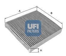 UFI 5410100 Фільтр, повітря у внутрішньому просторі