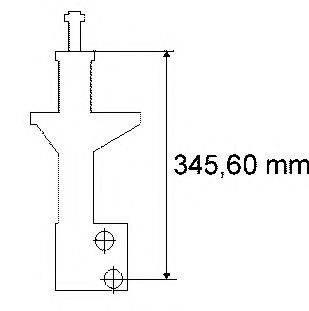 VW 357413031T Амортизатор