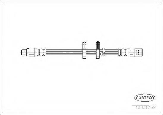 PIRELLI 5079 Гальмівний шланг
