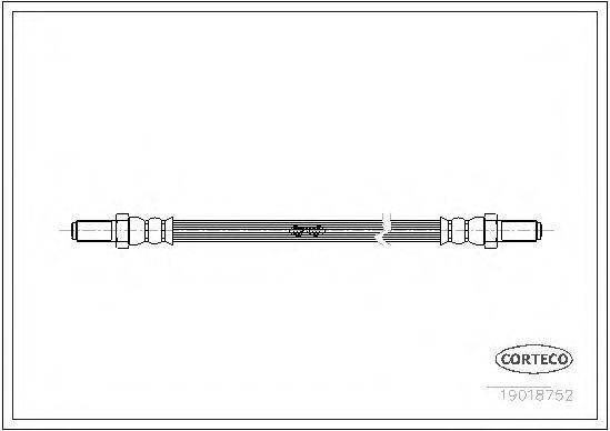 PEX 4.2006 Гальмівний шланг