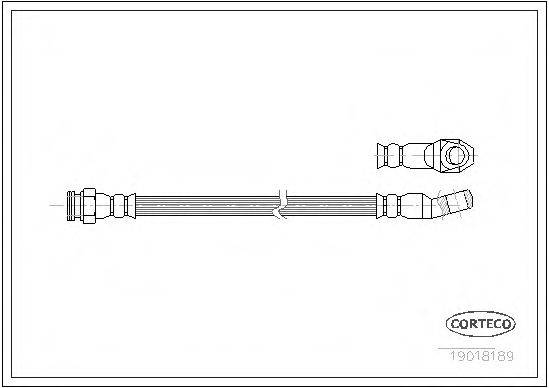 PIRELLI 4900 Гальмівний шланг