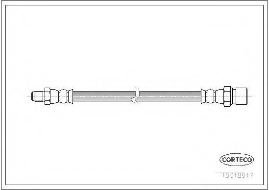 PIRELLI 14167 Гальмівний шланг